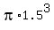 pi%2A1.5%5E3