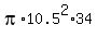 pi%2A10.5%5E2%2A34
