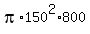 pi%2A150%5E2%2A800