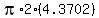 pi%2A2%284.3702%29