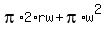 pi%2A2%2Arw%2Bpi%2Aw%5E2