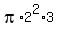 pi%2A2%5E2%2A3