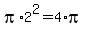 pi%2A2%5E2+=+4%2Api