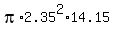 pi%2A2.35%5E2%2A14.15