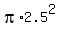 pi%2A2.5%5E2