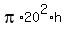pi%2A20%5E2%2Ah