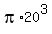 pi%2A20%5E3