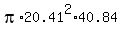 pi%2A20.41%5E2%2A40.84