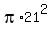pi%2A21%5E2