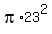 pi%2A23%5E2