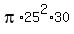 pi%2A25%5E2%2A30