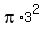 pi%2A3%5E2