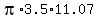 pi%2A3.5%2A11.07