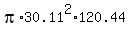 pi%2A30.11%5E2%2A120.44