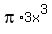 pi%2A3x%5E3