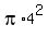 pi%2A4%5E2