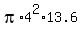 pi%2A4%5E2%2A13.6