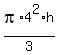 pi%2A4%5E2%2Ah%2F3