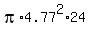 pi%2A4.77%5E2%2A24