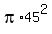 pi%2A45%5E2