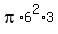 pi%2A6%5E2%2A3