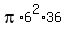 pi%2A6%5E2%2A36