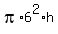 pi%2A6%5E2%2Ah