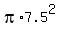 pi%2A7.5%5E2