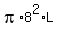 pi%2A8%5E2%2AL