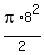 pi%2A8%5E2%2F2