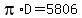 pi%2AD=5806