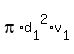pi%2Ad%5B1%5D%5E2%2Av%5B1%5D