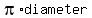 pi%2Adiameter