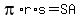 pi%2Ar%2As+=+SA