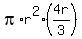 pi%2Ar%5E2%2A%284r%2F3%29