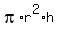 pi%2Ar%5E2%2Ah