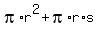 pi%2Ar%5E2+%2B+pi%2Ar%2As