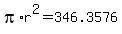 pi%2Ar%5E2+=+346.3576