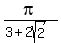 pi%2F%283%2B2sqrt%282%29%29