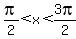 pi%2F2%3Cx%3C3pi%2F2