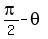 pi%2F2+-+theta