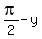 pi%2F2+-+y