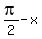 pi%2F2-x