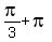 pi%2F3%2Bpi