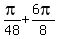pi%2F48+%2B+6pi%2F8