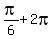 pi%2F6+%2B+2pi