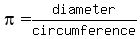 pi=diameter%2Fcircumference