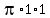 pi+%2A+1%2A1