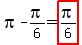 pi-pi%2F6=highlight%28pi%2F6%29
