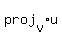 proj%5Bv%5Du